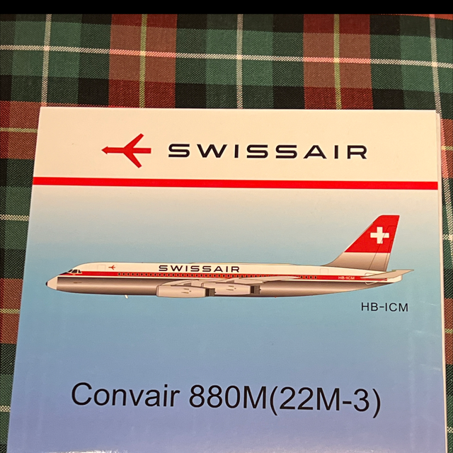 1:200 Swissair CV-880 HB-ICM Inflight200