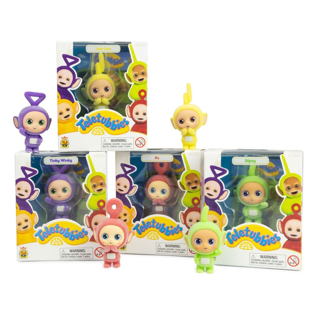 Teletubbies: Cheebee Flocked Mini Figures