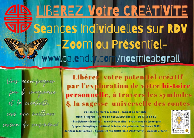 ACCOMPAGNEMENT INDIVIDUEL pour explorer votre histoire personnelle par la créativité