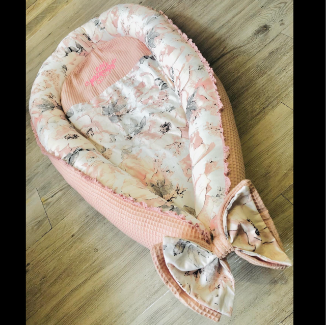 Cocon Réducteur De Lit Fleurs De Pavot 