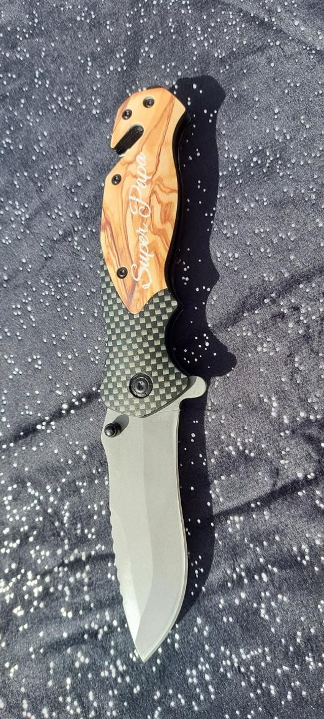 Couteau de chasse personnalisé 