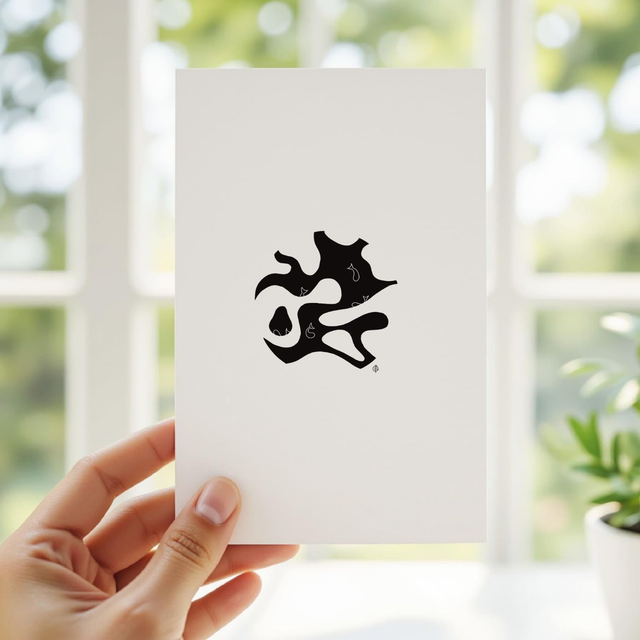 "Trouble" Carte postale- 2025