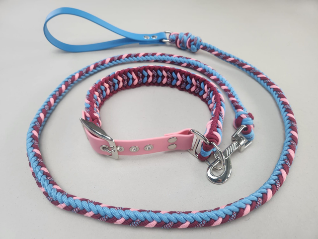 Collier et Laisse en paracorde