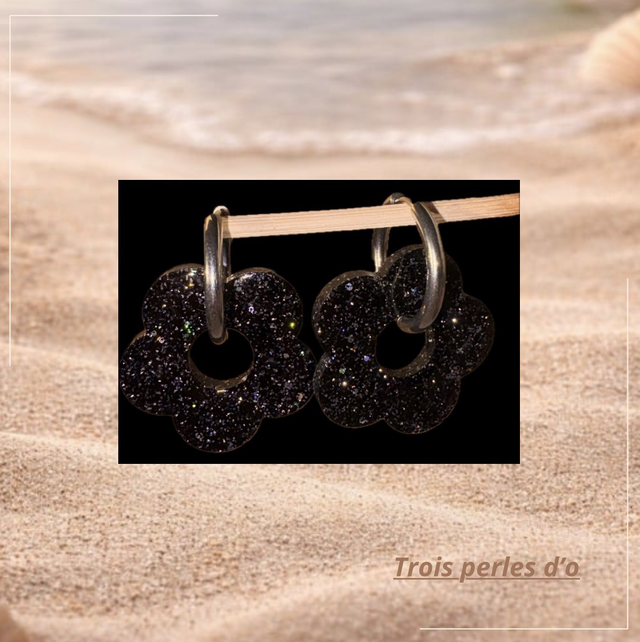 Boucles d’oreilles fleurs Paloma 