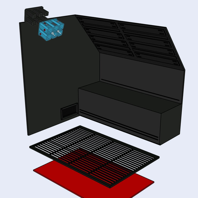 3D printed princess cell