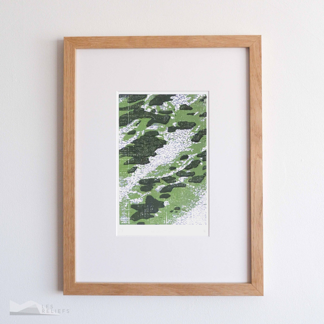 Woodcut ‘Abstraction I’