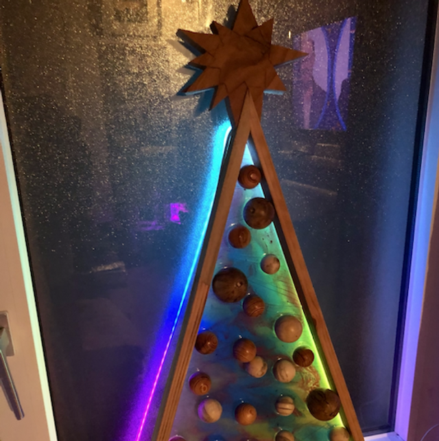 Albero Natale luminoso