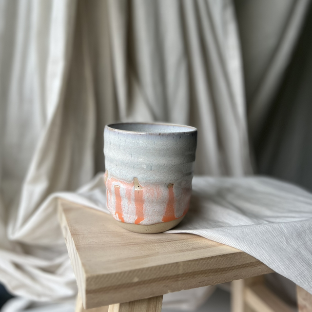 Spiralenbecher "ORANGE HAZE" 002