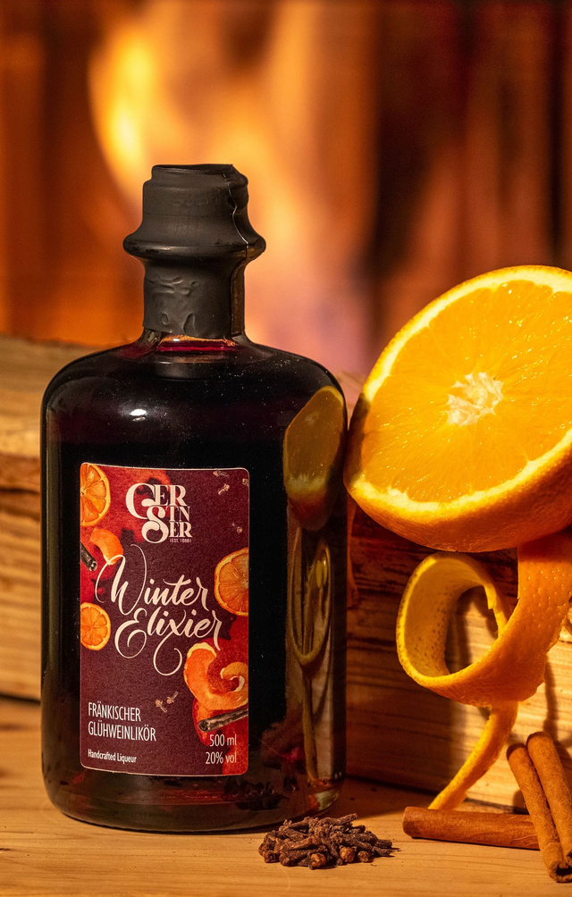 Winterelixier - Fränkischer Bio Glühweinlikör 20% vol. 500ml