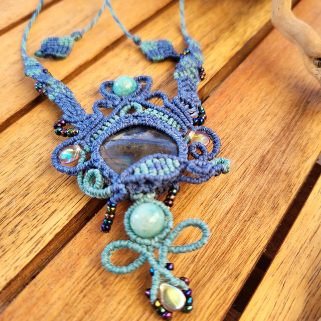 Collier Lagon turquoise