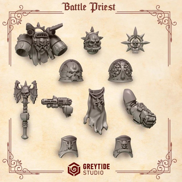 Battle Priest Pack (Crimson Lords)