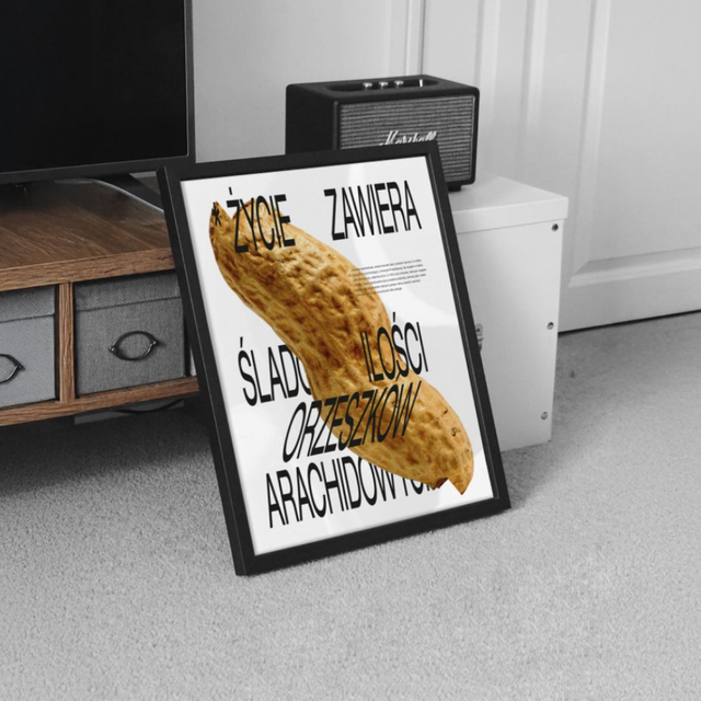 plakat ORZESZKI ZIEMNE