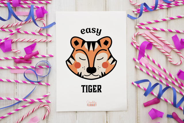 Carte &quot;Easy Tiger&quot;