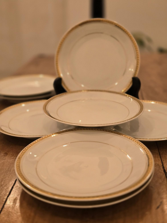 Assiettes à dessert C.N.P