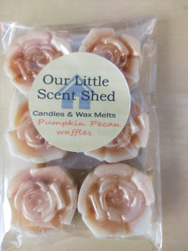 PUMPKIN PECAN WAFFLES