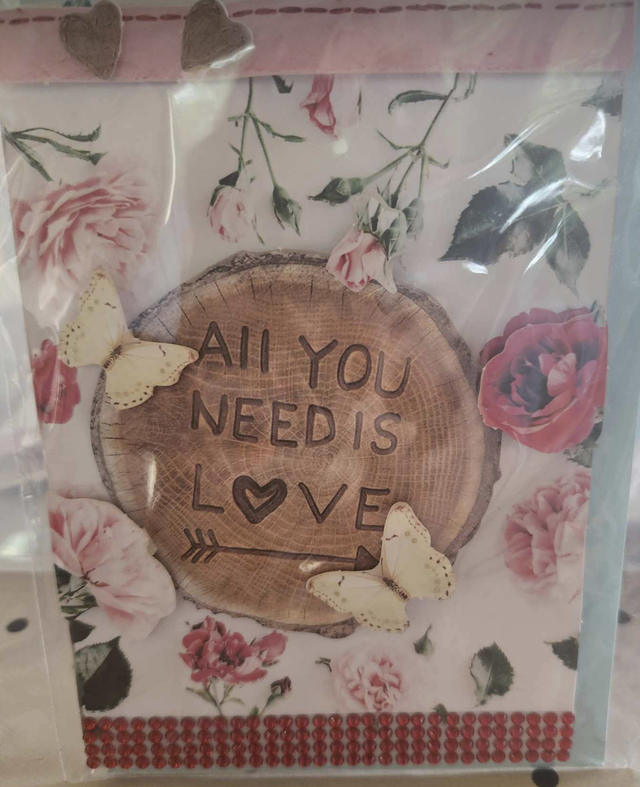 N° 918  Carte  Mariage "Love "