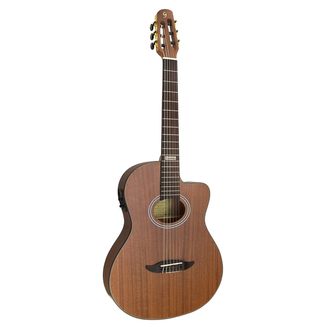 835 - Violão Nylon Cutway GNF-3 CEQ Wanult Série Giannini