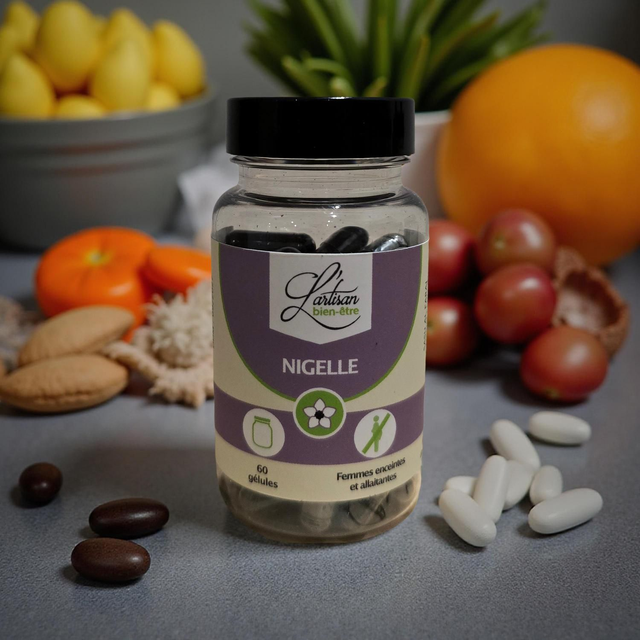 Gélules de nigelle 60 gélules ( 1 mois )