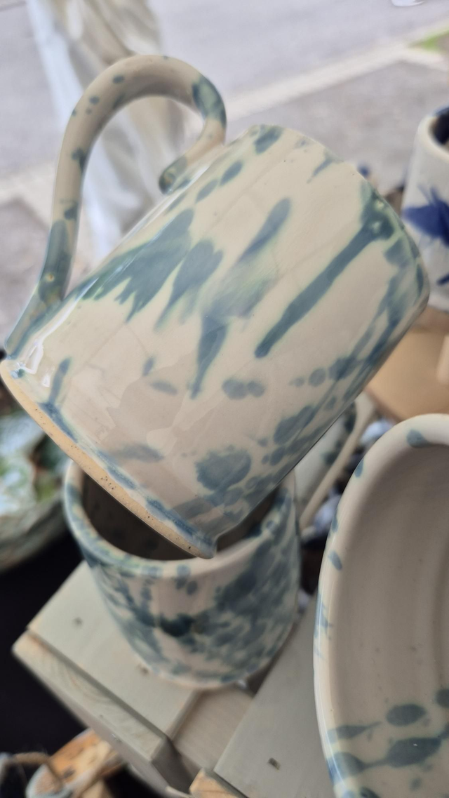 Mug Teal Splash