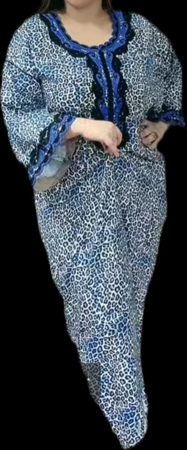 Gandoura crêpe imprimé 