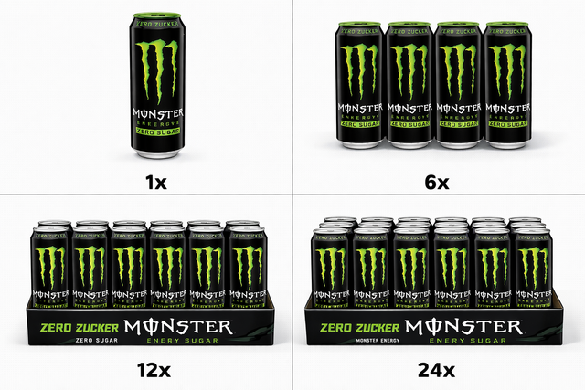 Monster Energy | Absolutely Zero Green | 500ml