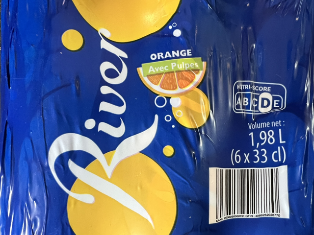 Soda Orange pulpe