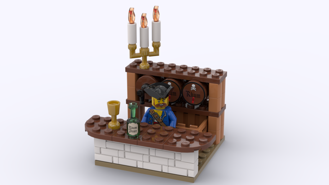 Le bar à Rhum Pirate