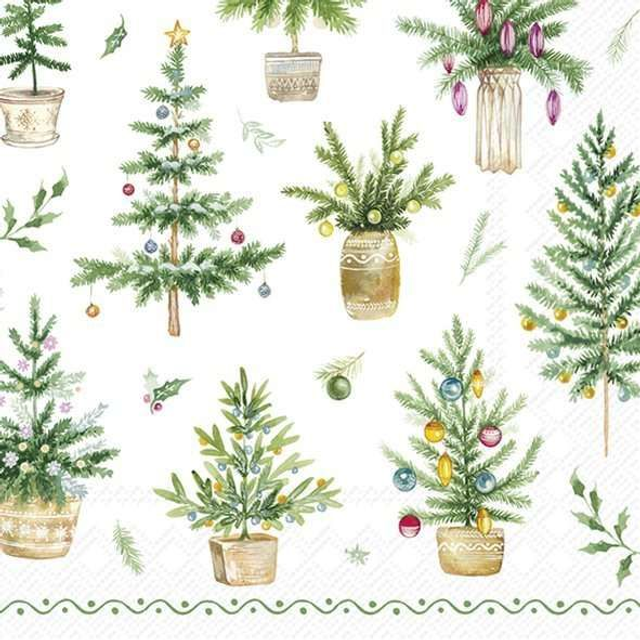 SERV. COCKTAIL FESTIVE HOLIDAYS VERDE