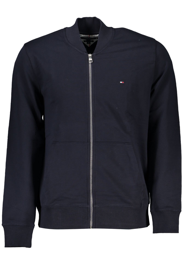 TOMMY HILFIGER FELPA CON ZIP UOMO BLU