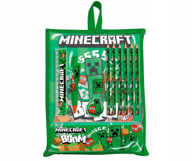 MINECRAFT STATIONERY SET