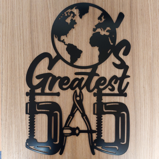 World&#039;s Greatest Dad Sign