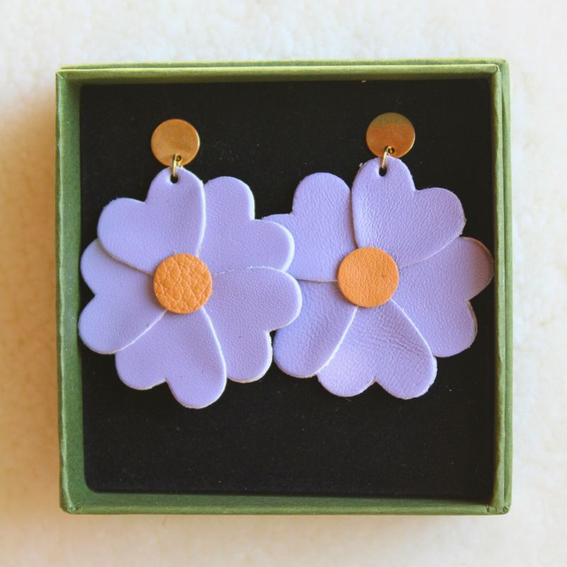 Boucles d’oreilles marguerites  