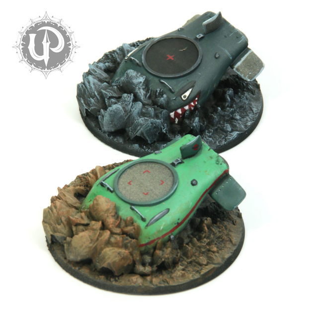 Crash site Speedball markers