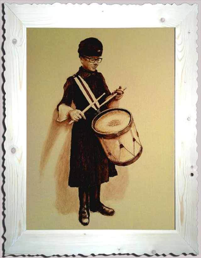 Taiteilijan omakuva vuodelta 1964