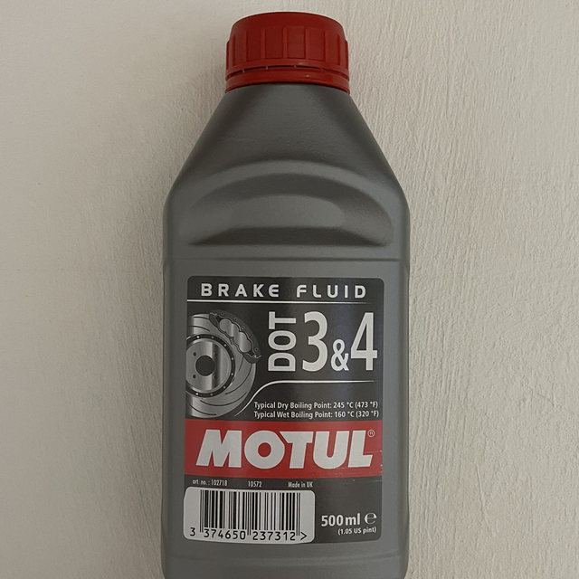 500ml Bremsflüssigkeit DOT 3&4 