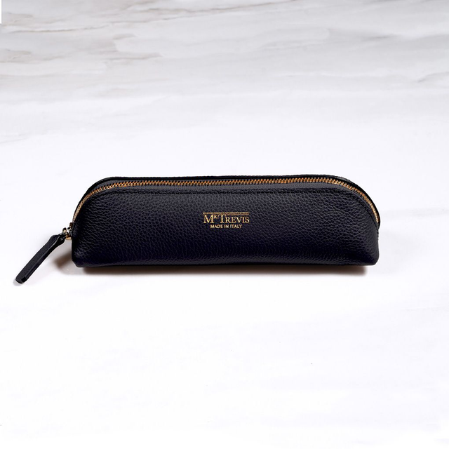 Astuccio Penne | Black Leather - Mr. Trevis