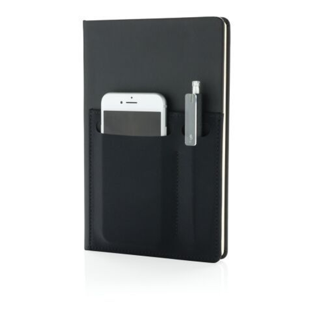 A5 Deluxe notebook with smart pockets