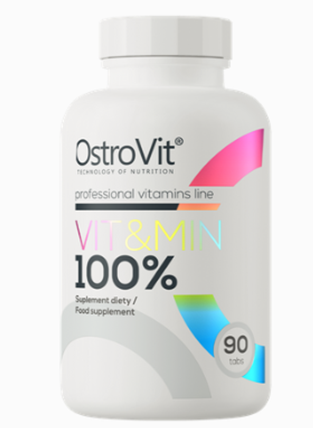 Multivitaminico OstroVit 100% Vit&amp;Min 90 compresse