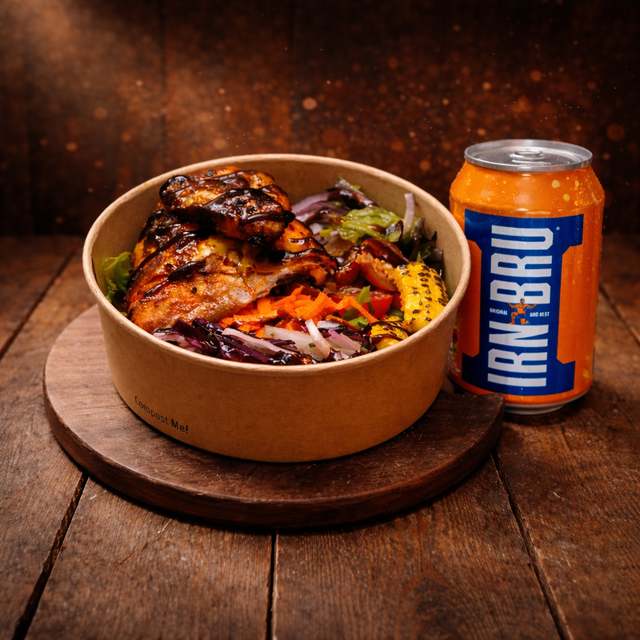 Peckin' Salad &amp; Drink