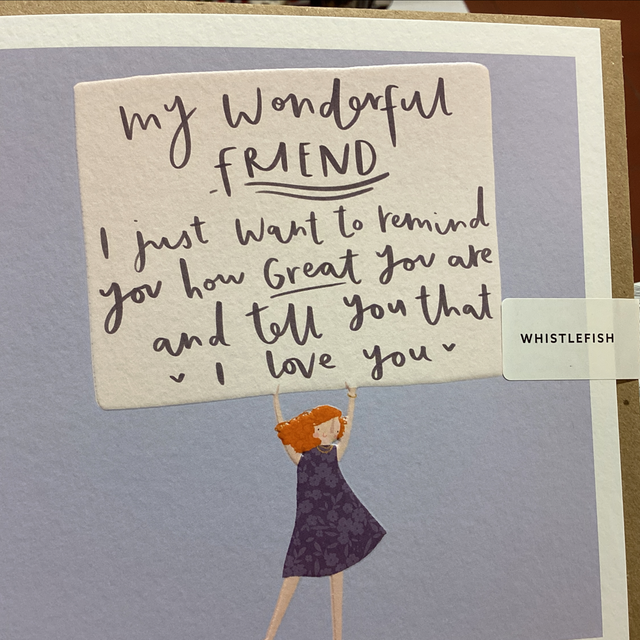 Birthday Friend - My Wonderful Friend 