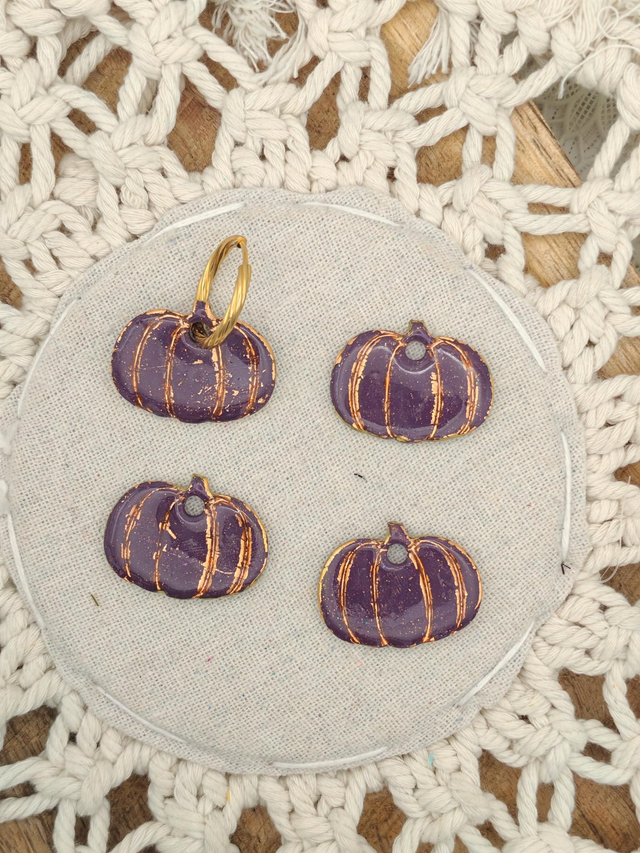 Citrouilles violettes cuivré 