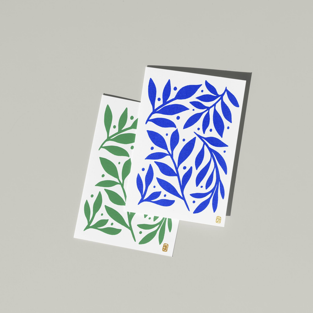 Carte postale "Laurier"