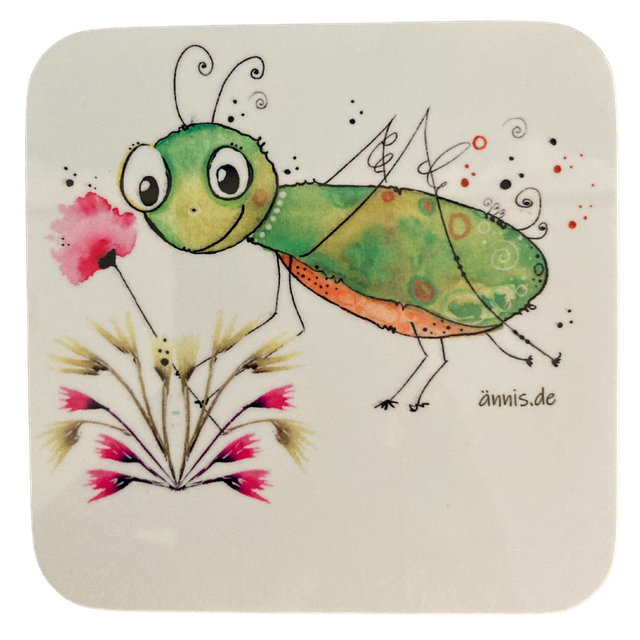 Untersetzer "Grashüpfer"