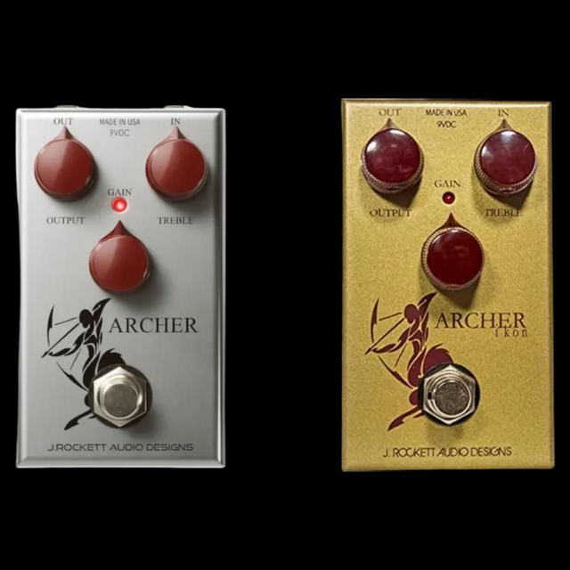 Pedal de overdrive Archer iKon Klon Style
de J. Rockett Audio Designs

