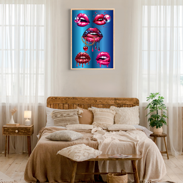 Lèvres Bubble Glam — Fun Pop & Charme Sauvage