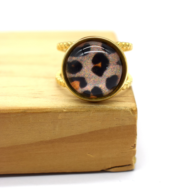 Bague léopard 