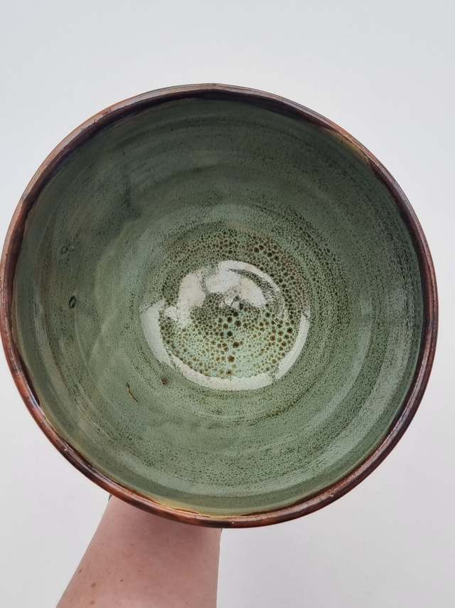 Slightly Flawed Medium Sharing Bowl - Icelandic Moss