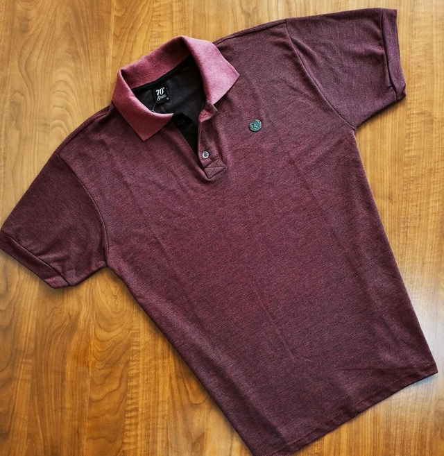 Camisa Polo Piquet Premium Vinho