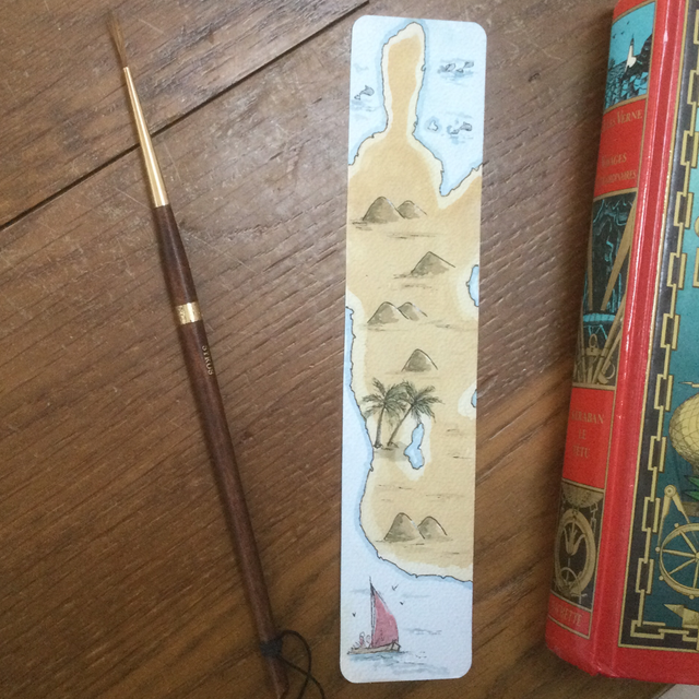 Marque-page Thème Invitation au voyage 07