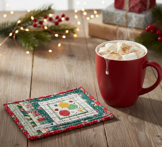 Mug-Rug, kleiner  Tischteppich